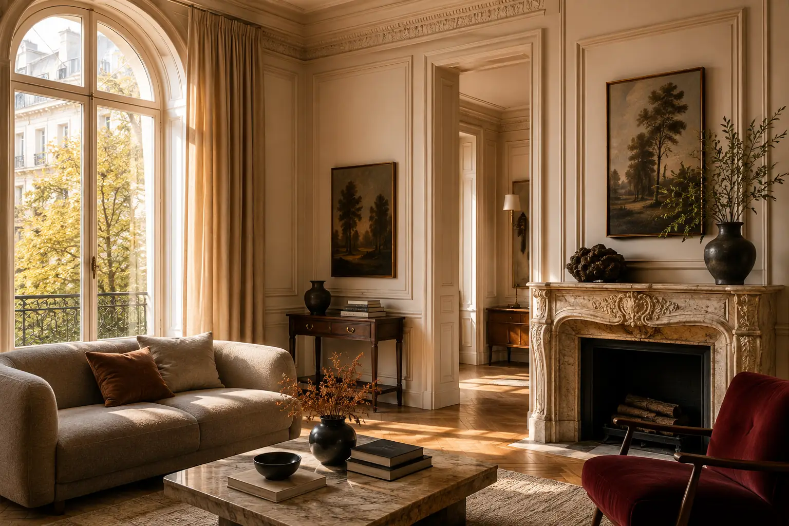 French & Parisian interior design