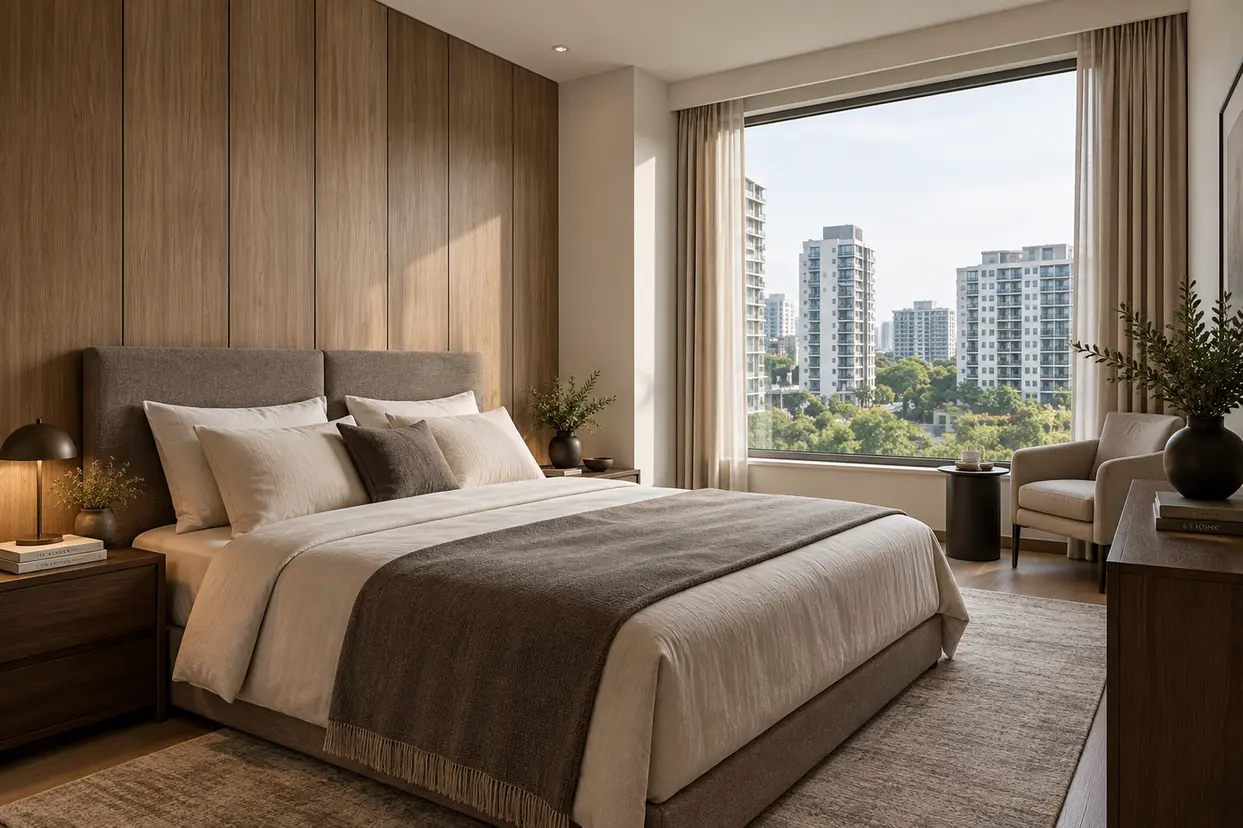 La Défense Pied-à-Terre bedroom
