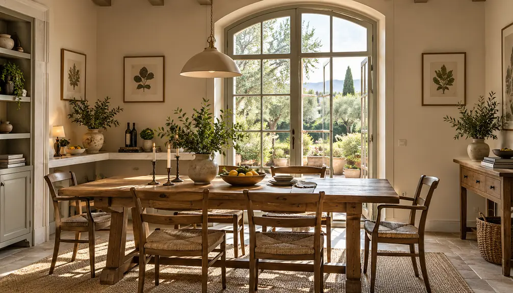 Saint-Rémy Guesthouse dining room