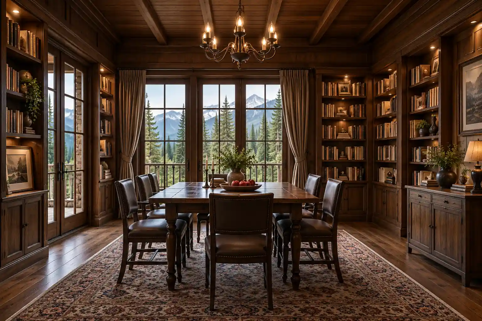 Shimla Heritage Residence library