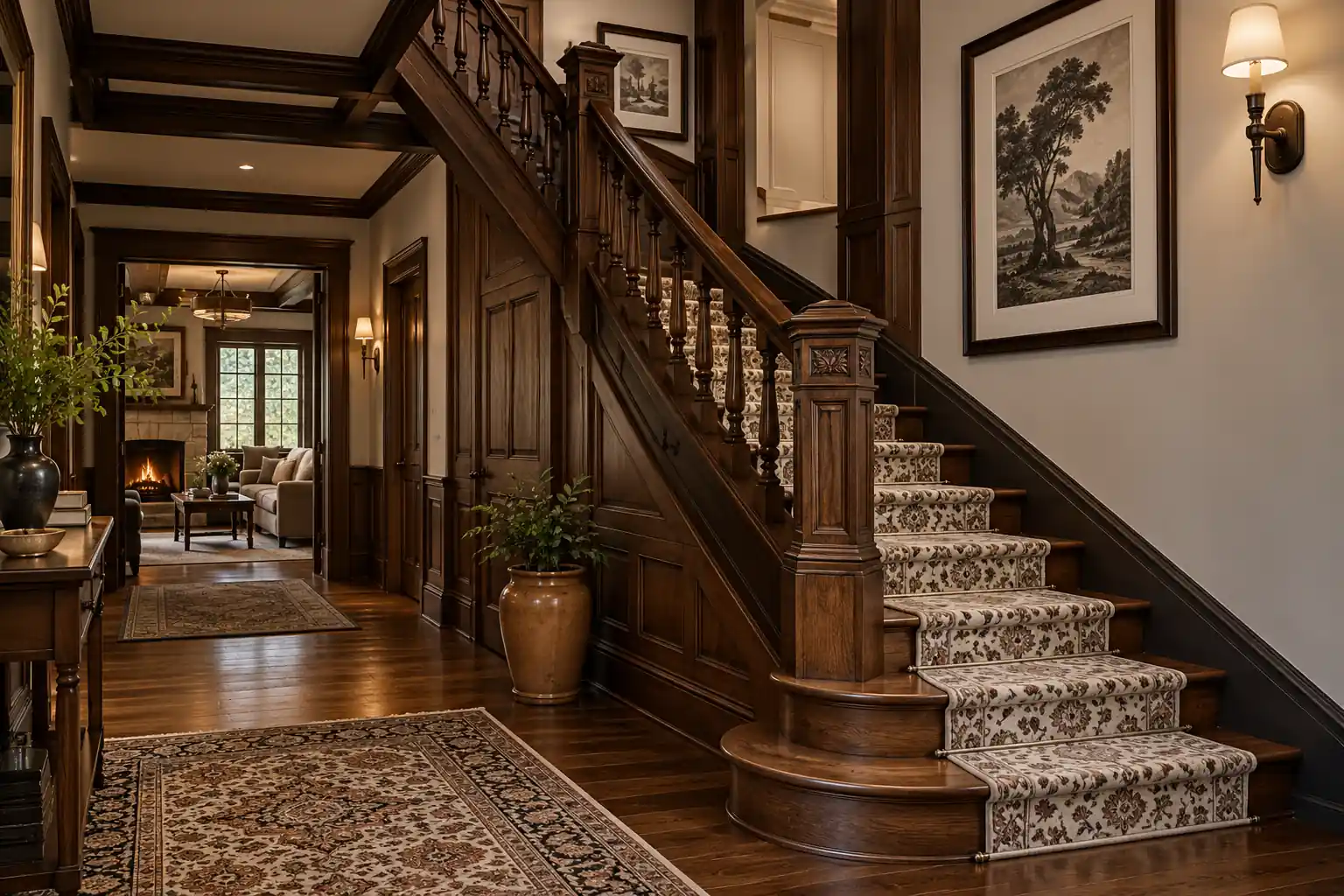 Shimla Heritage Residence staircase
